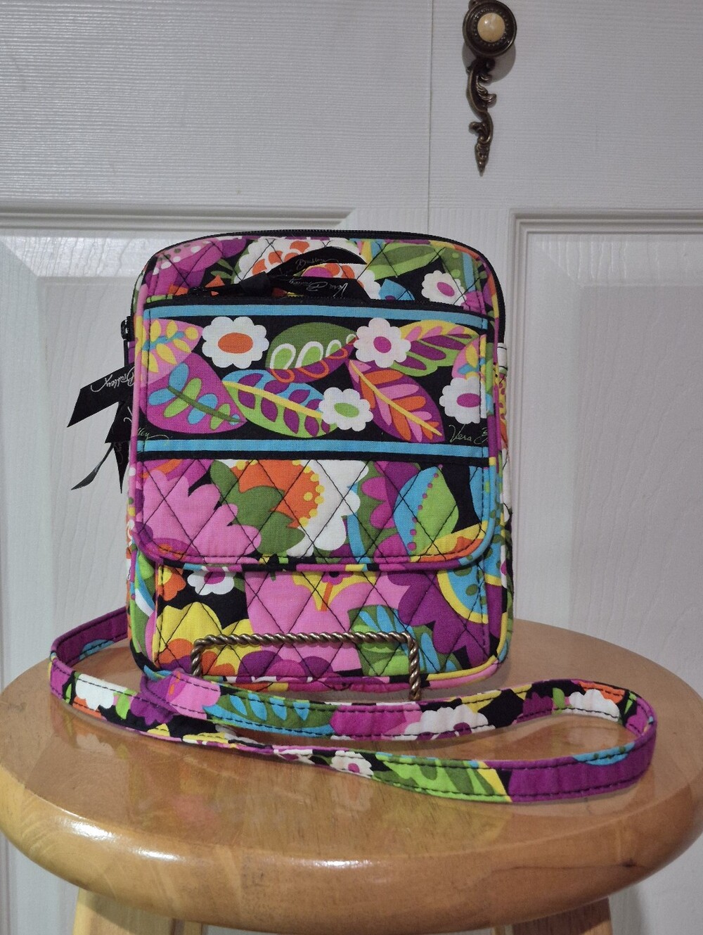 NWOTs Vera bradley crossbody messenger bag hipster with top flap and card holder